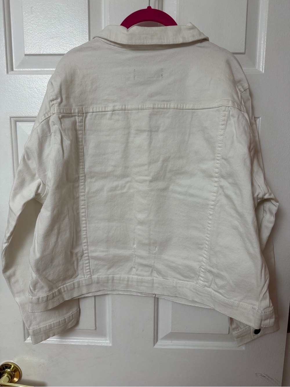 Hybrid & Company White Jean Jacket - Picture 2 of 4